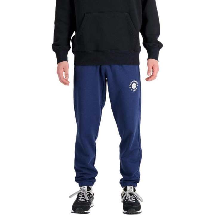New Balance New Balance Hoops Essentials Casual Pants Men's Marine Blue
