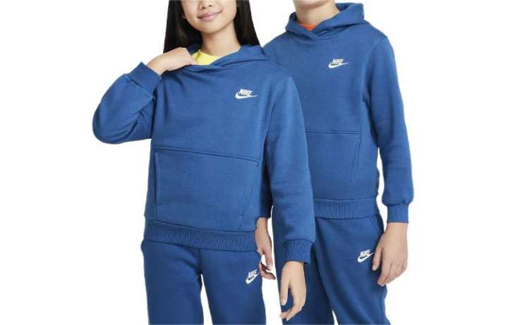 Nike Nike Sweatshirt Sportswear Club Fleece Marine Blue Kids'