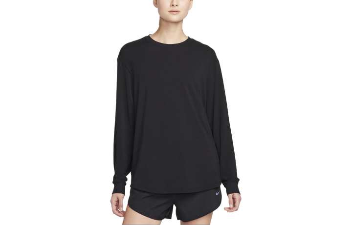Nike Nike Drop Shoulder Sleeve T Shirt Women's Black