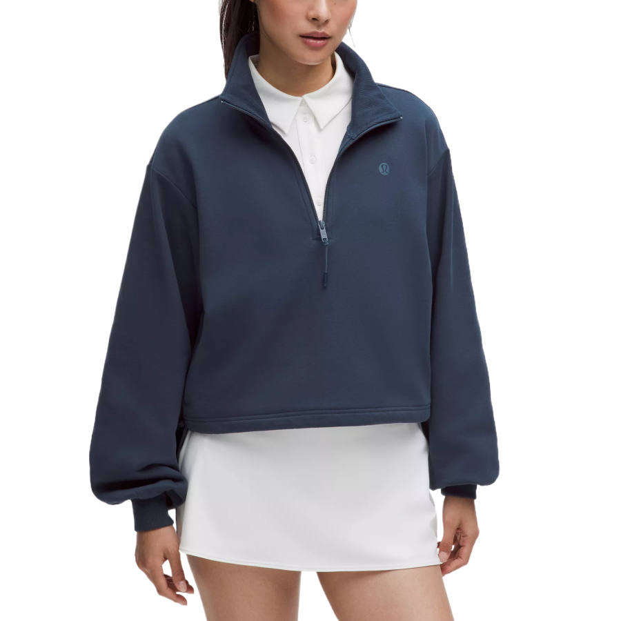 Lululemon Tennis Tops Women's Stand Collar Moderate