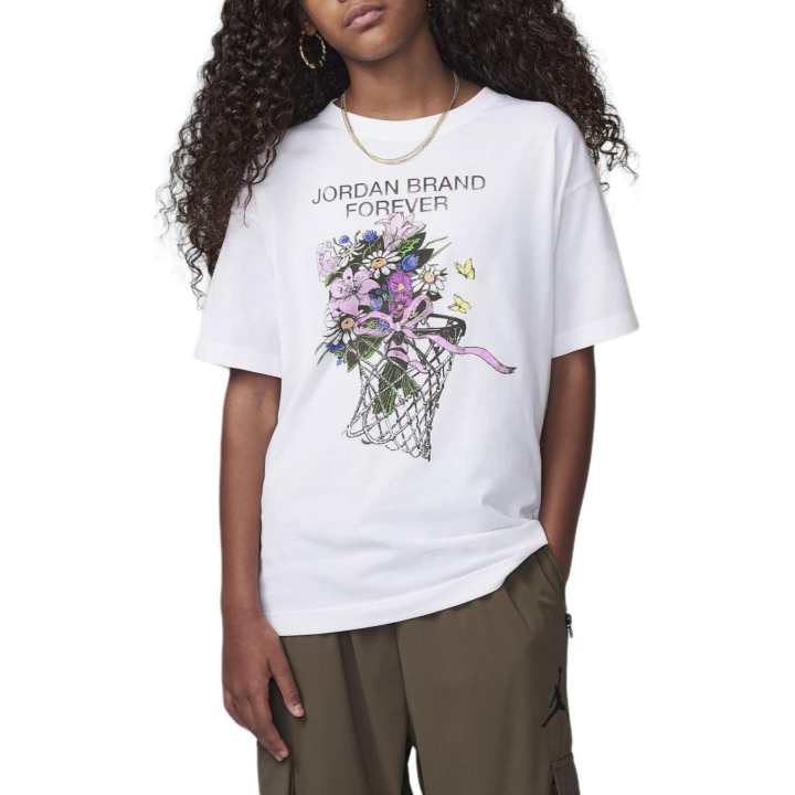 Jordan Jordan Grade School T Shirts Crew Neck Moderate