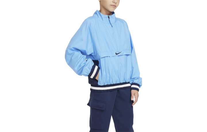 Nike Nike Kids' Apparel Repel Long Sleeve 1/2 Zip Jacket Jackets & Coats Blue Kids'