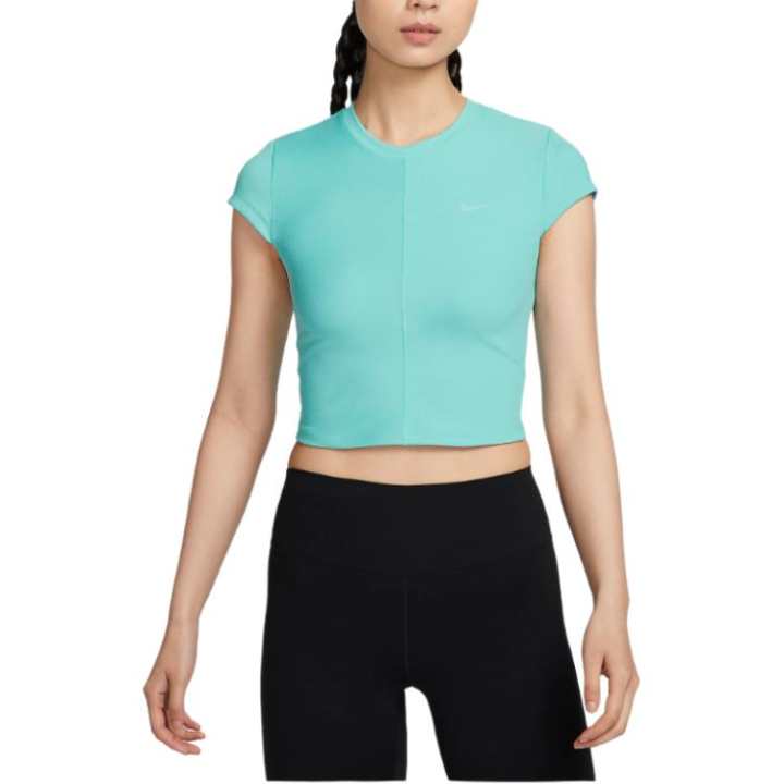 Nike Nike One Fitted Rib Women's Dri-FIT Short-Sleeve Cropped Top
