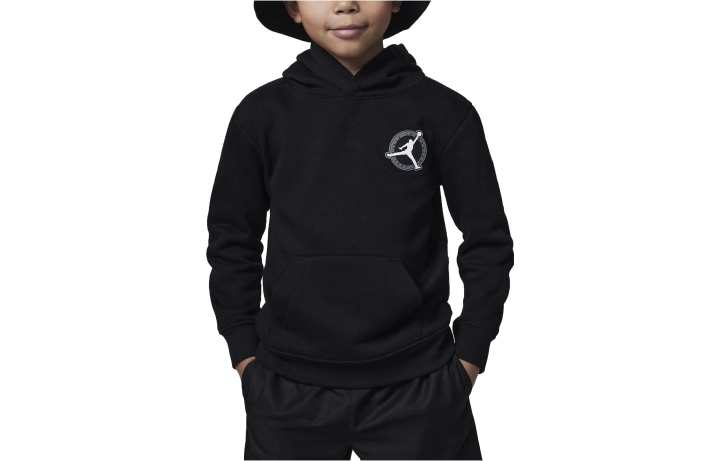 Jordan Jordan Sweatshirt Kids' Apparel Flight Mvp Pullover Little Hoodie Black Kids'