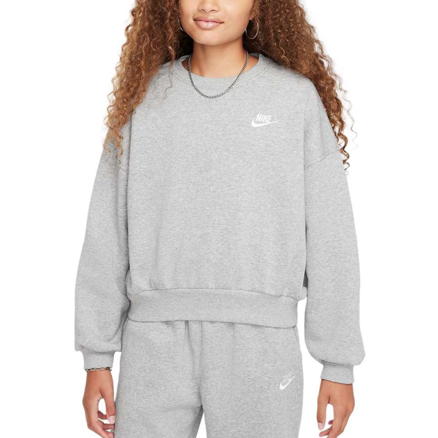 Nike Nike Sweatshirt Sportswear Club Dark Gray/White Teenagers