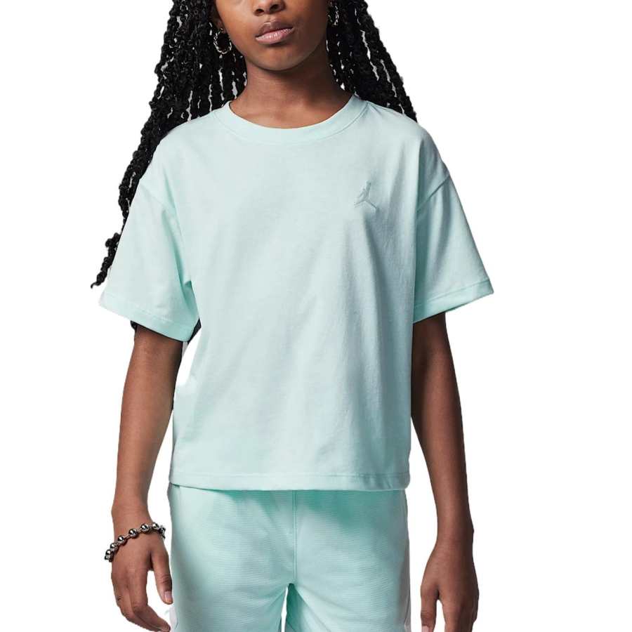 Jordan Jordan BrooklynJumpman T Shirt SS25 Light Blue Teenagers