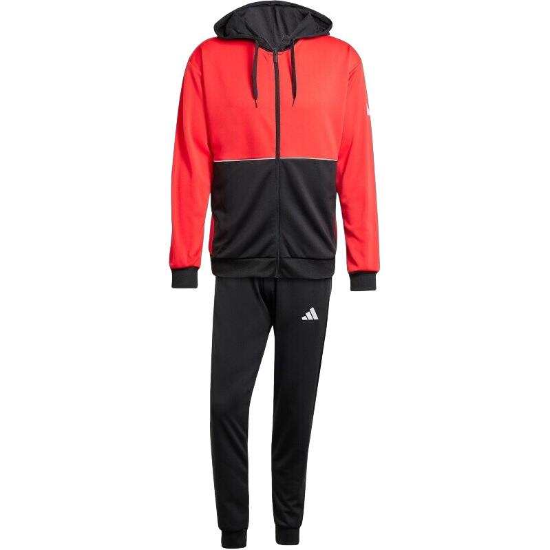 Adidas Adidas Casual Sportswear Men's Set Red+Black