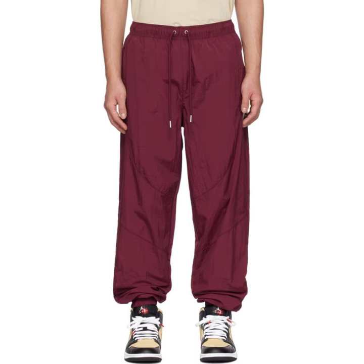 Jordan Jordan Casual Pants Men's Red Moderate Cuffed Pants