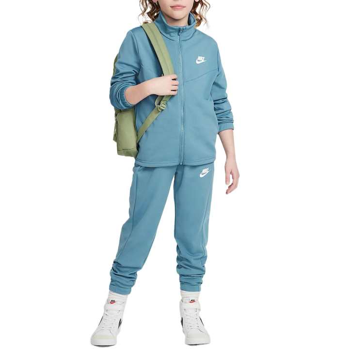 Nike Nike Casual Sportswear Smolder Blue/Smolder Blue/White Teenagers