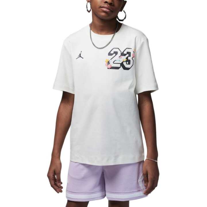 Jordan Jordan Grade School T Shirts Crew Neck Moderate