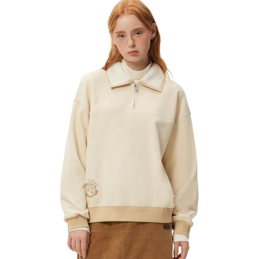 Teenie Weenie Sweatshirt Women's Light Yellow