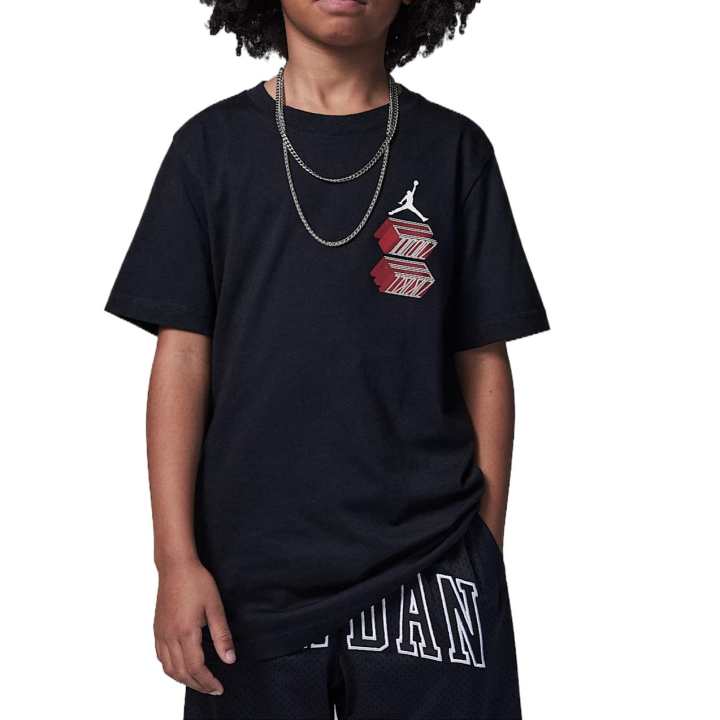 Jordan Jordan Air Jordan 1123 T Shirt Black Teenagers