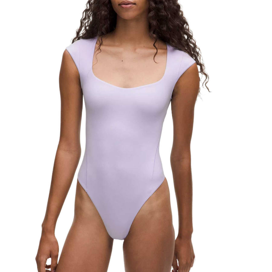 Lululemon Lululemon Bodysuits Women's Square Collar