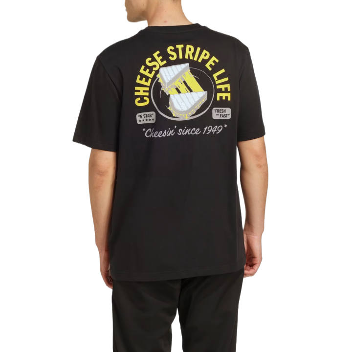 Adidas Adidas T Shirts Men's Black Crew Neck Moderate