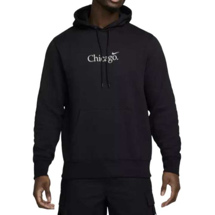 Nike Nike Sweatshirts Men's Black Hooded Moderate
