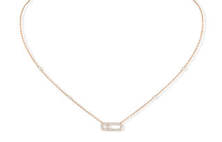 MESSIKA Rose Gold With Diamond Necklaces Women's