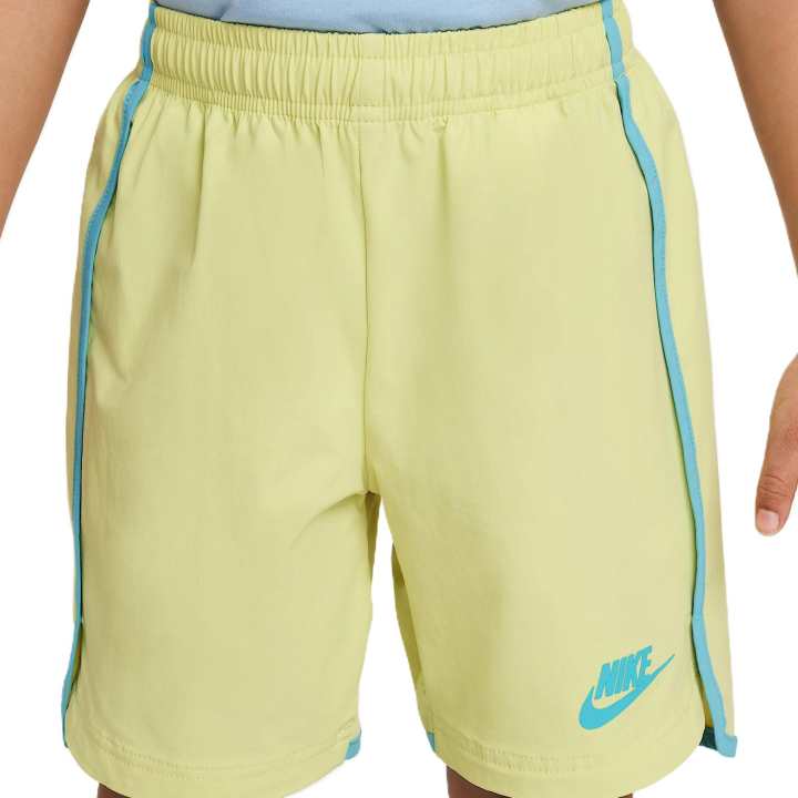 Nike Nike Shorts Children Aged 3 7 Years Old Bright Lime Gray