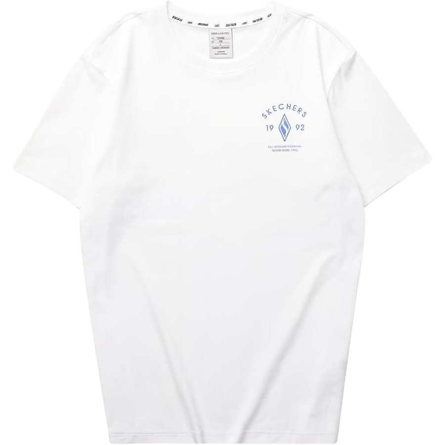 Skechers T Shirts Men's Crew Neck Moderate Straight Fit