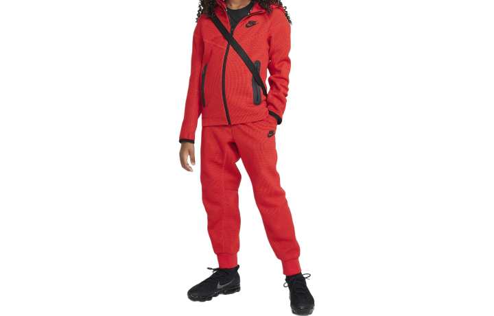 Nike Nike Jackets & Coats Sportswear Tech Fleece Red Kids'