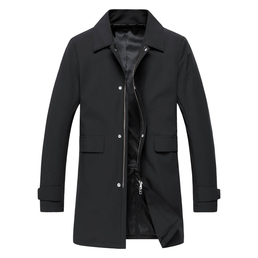 SEPTWOLVES SEPTWOLVES Trench Coats Men's Lapel Moderate Other