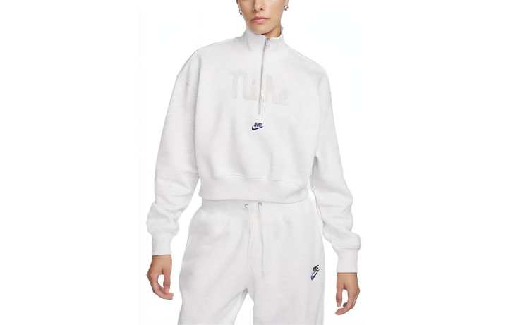 Nike Nike Sportswear Women's Oversized 1/2-Zip Crop Fleece Sweatshirt