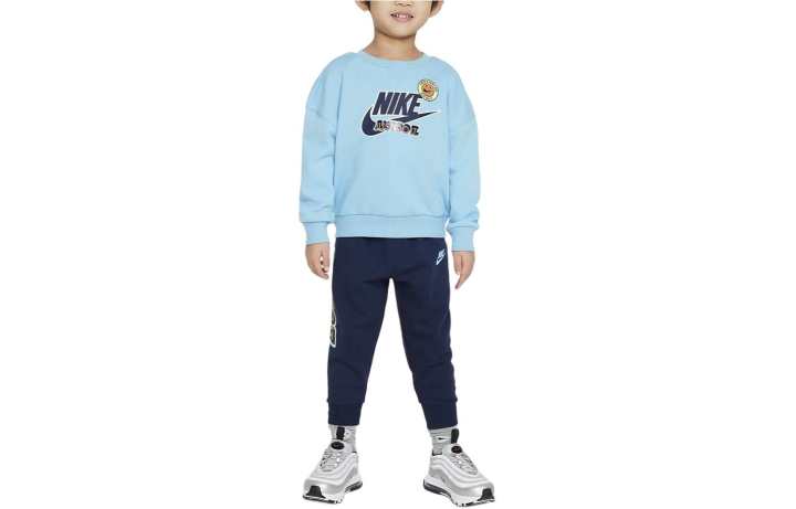 Nike Nike Kids Matching Sets Sportswear Blue+Dark Navy Blue Infant And Toddler
