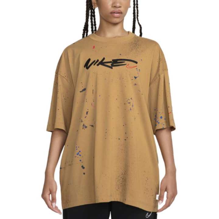 Nike Nike X Futura Women's Breaking Oversized T shirt Asia Sizing Flax