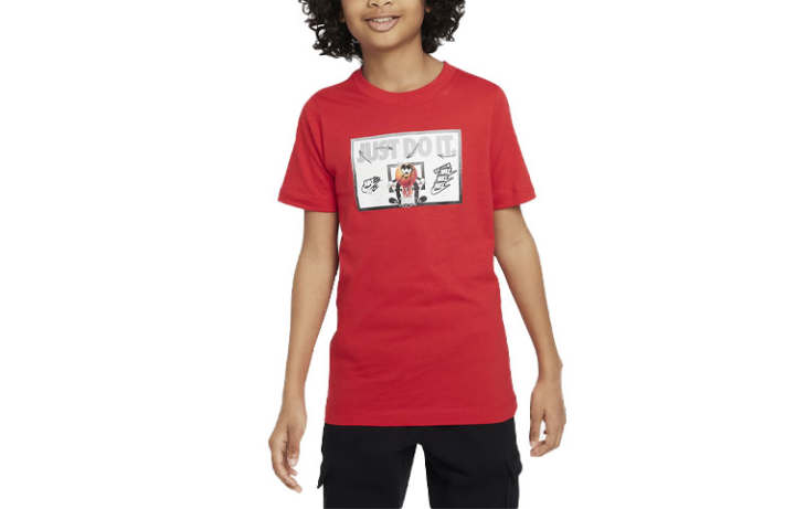 Nike Nike T Shirt Sportswear University Red Kids'