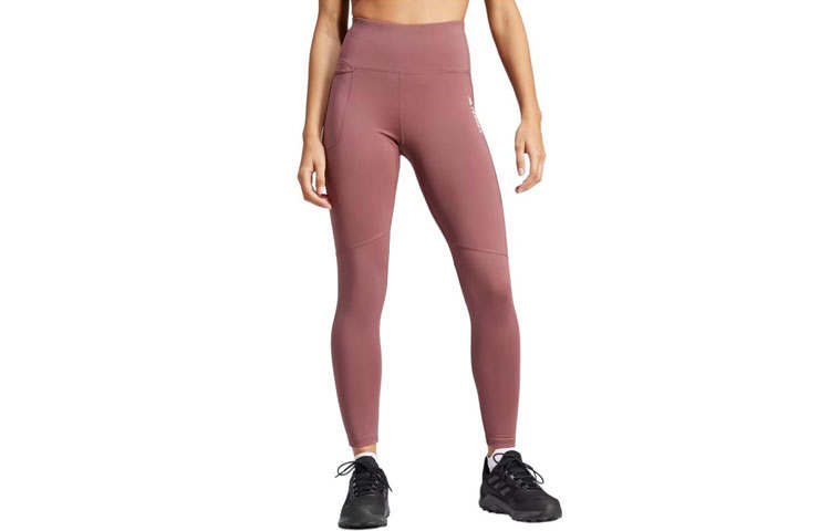 Adidas Adidas Terrex Multi Leggings Sports Pants Women's Burgundy Red