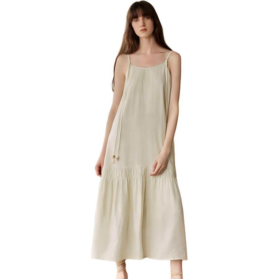 ELLE Slip Dress Women's Light Green