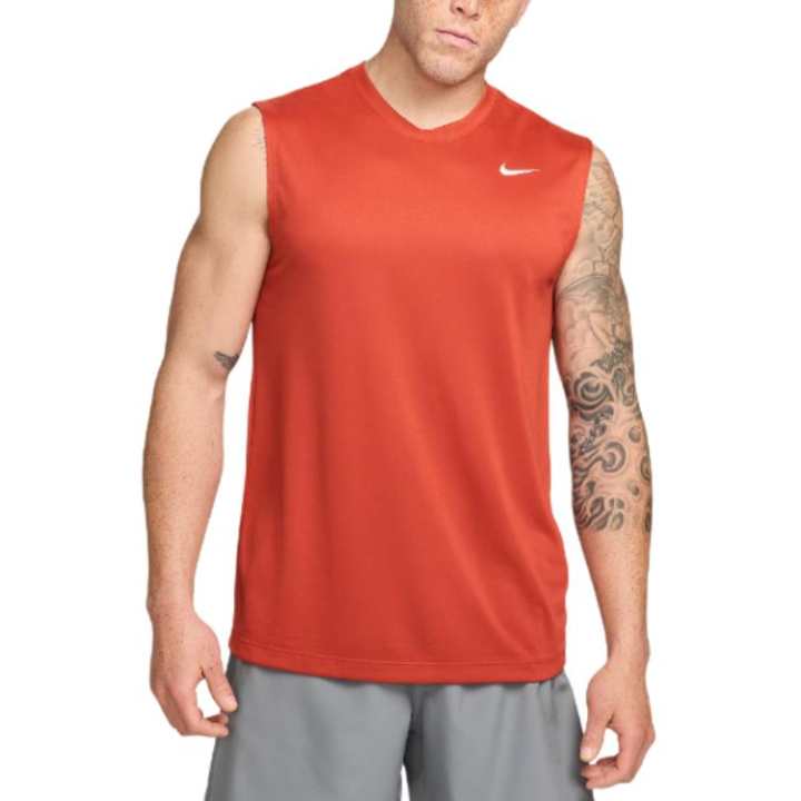 Nike Nike Dri FIT Legend Workout Clothing Men's Dragon Red/White