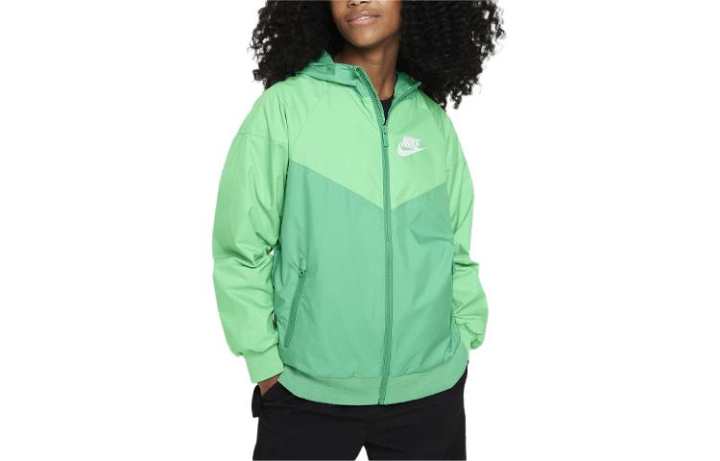 Nike Nike Jackets & Coats Sportswear Windrunner Spring Green Kids'