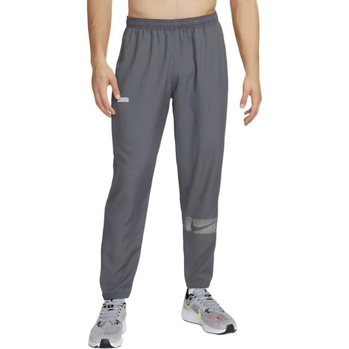 Nike Nike Dri FIT Woven Running Pants Knitted Sweatpants Men's Gray