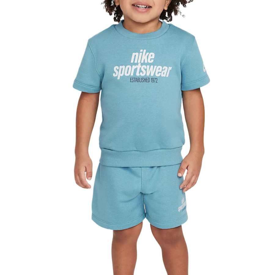 Nike Nike Casual Sportswear ClubSportswear SS25 Denim Blue Turquoises Infant And Toddler