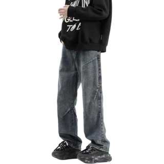 POLAR BEAR Jeans Unisex Moderate Straight Fit Pants