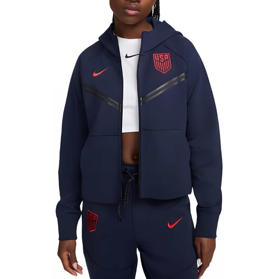 Nike Nike United States Soccer Olympic Collection Sweatshirt Women's Obsidian Color/Sports Red