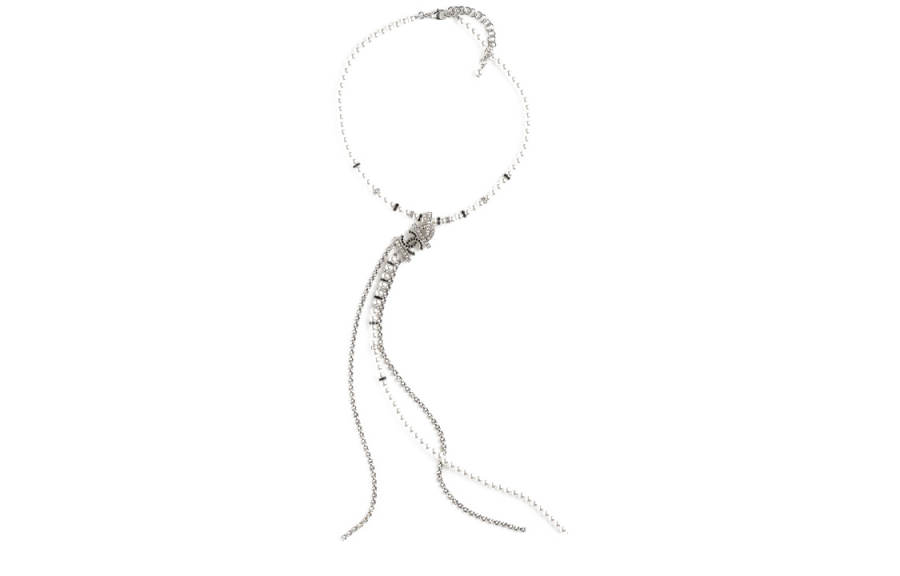 CHANEL Double C Metal Necklaces Women's