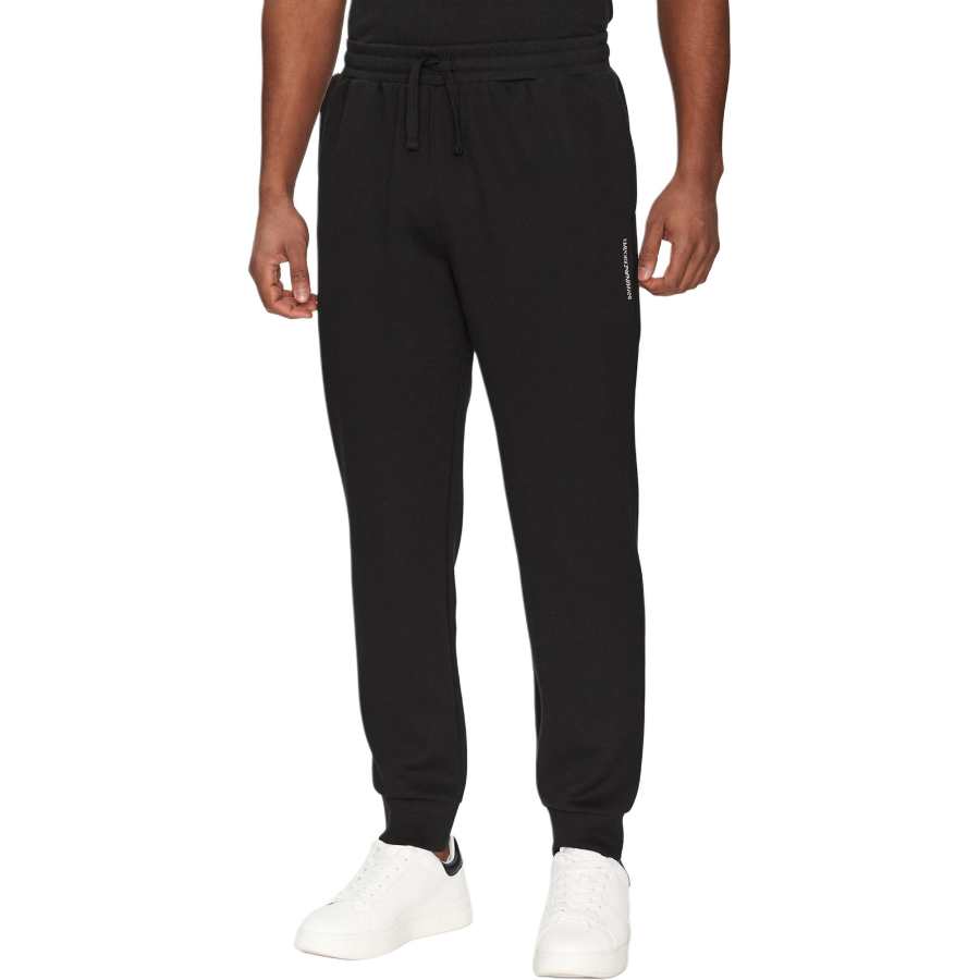 EMPORIO ARMANI Embroidered logo Cuffed Track Pants