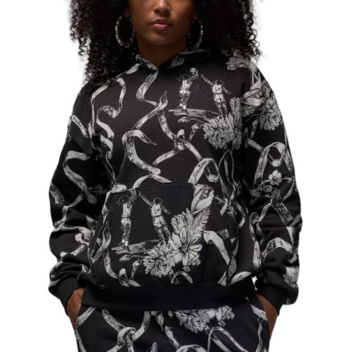 Nike Jordan Brooklyn Fleece Women's Printed Pullover