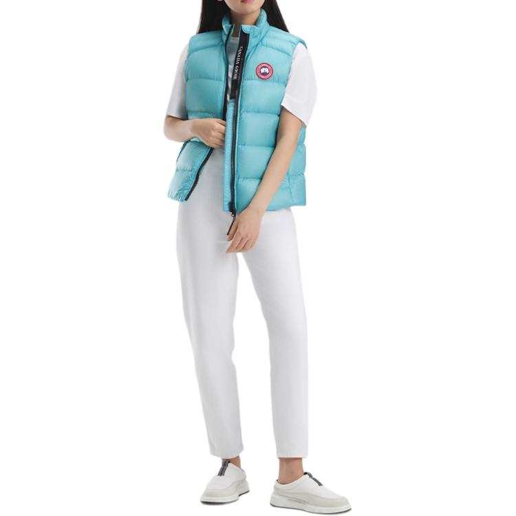 Canada Goose Down Vest Women's Blue Boulevard