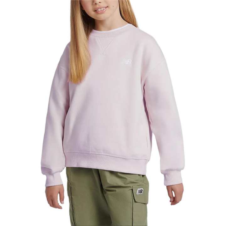 New Balance New Balance Sweatshirt Light Raspberry Color Teenagers