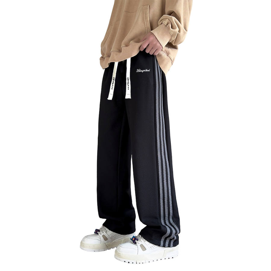 GWAF Casual Pants Unisex Moderate Straight Fit Pants