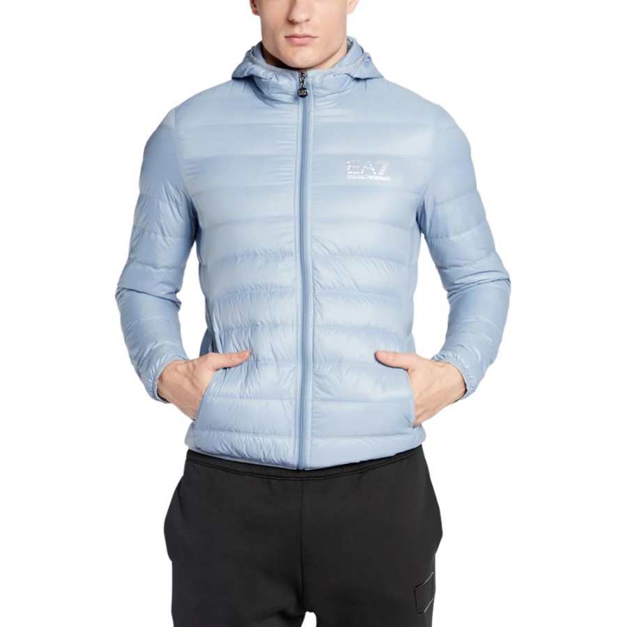 EMPORIO ARMANI EA7 Jackets & Coats Men's Blue