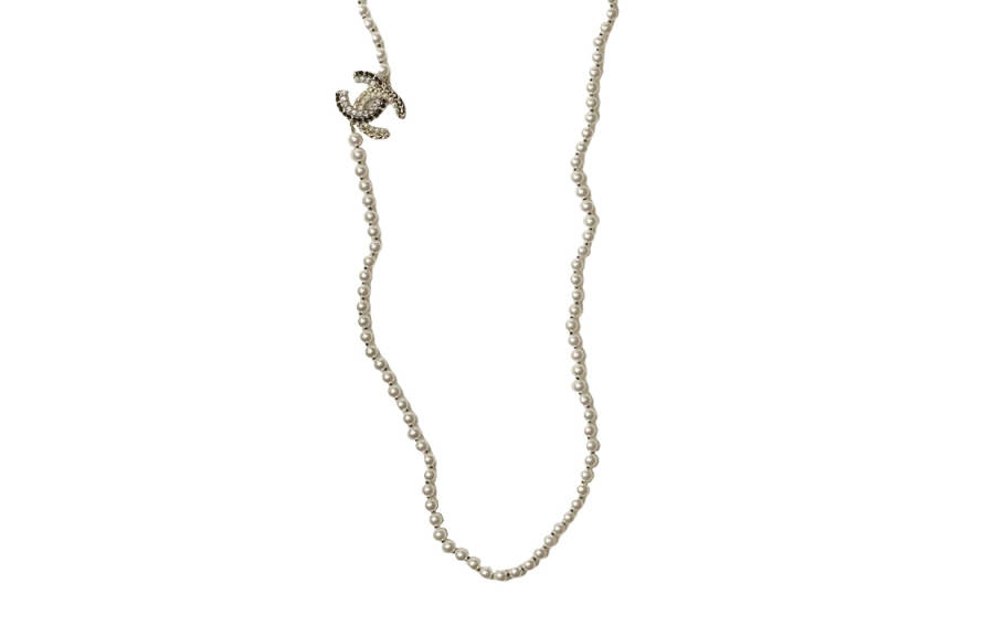 CHANEL CHANEL Necklaces Women's White