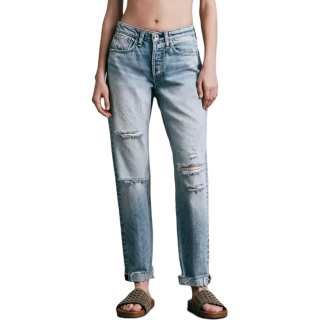 RAG&BONE Cropped leg Distressed Jeans