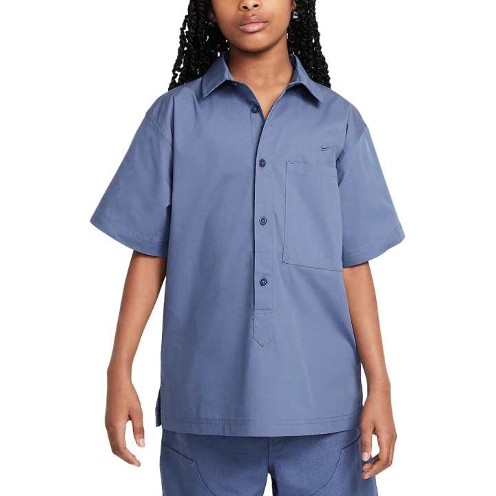 Nike Nike Shirt Sportswear Metro Ground Fen Blue Teenagers