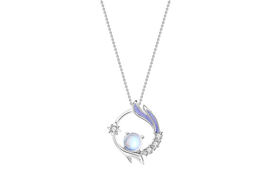 WEST ISLAND S925 Silver Collarbone Chain Women's