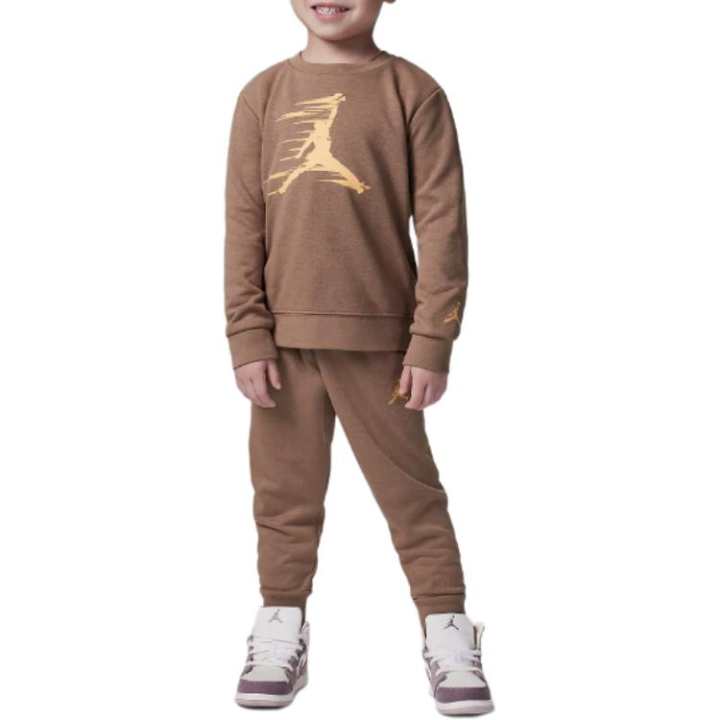 Nike Nike x QIAODAN Kids Matching Sets Brown Infant And Toddler