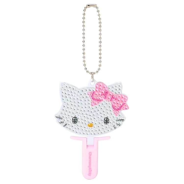 Sanrio Hello Kitty ABS Resin Bag Charm Bag Merch Mini Women's White & Pink