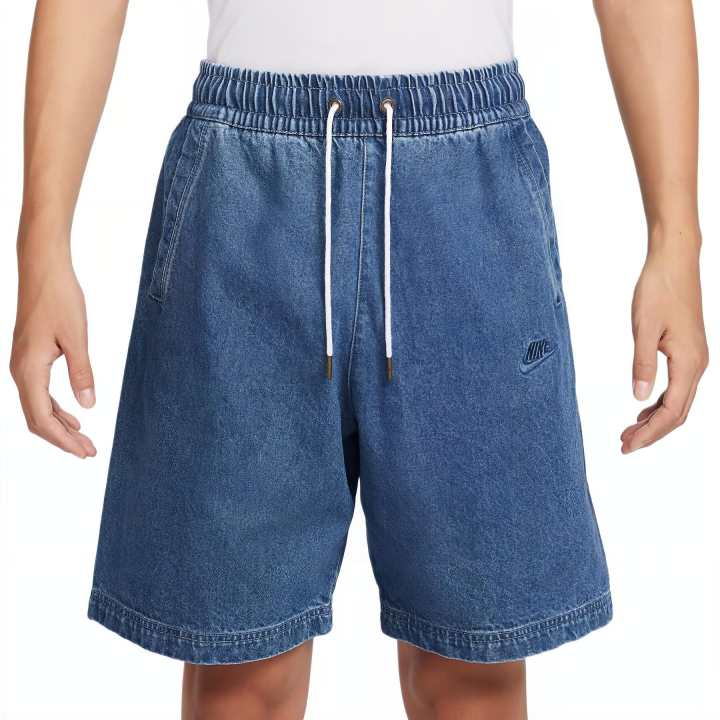 Nike Nike Alumni Denim Shorts Men's Medium Blue